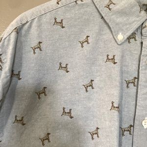 Merona mens button up long sleeve collar shirt